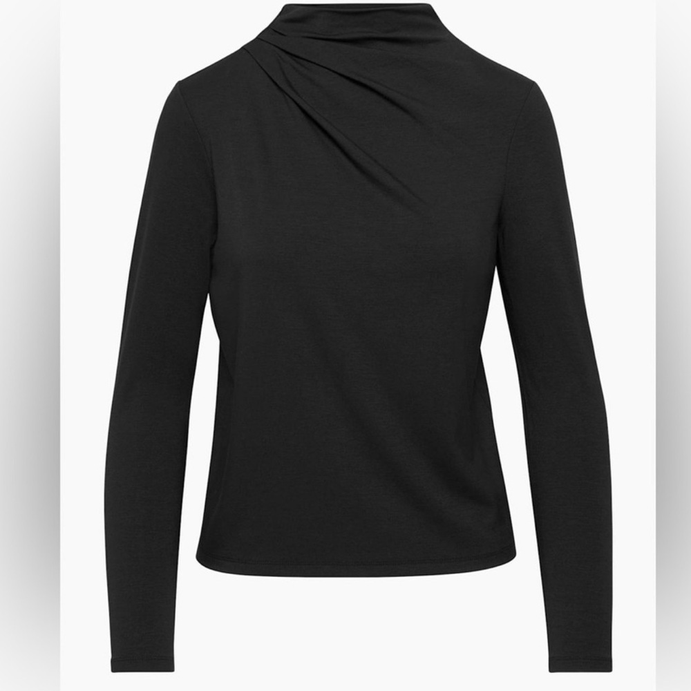 Babaton Boardroom Long Sleeve Top Long Sleeve Shirt Black